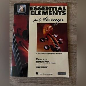 Essential Elements For Strings-Cello Book